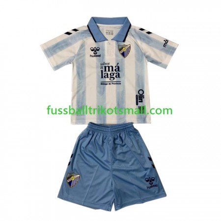 Fußballtrikots Malaga CF Kinder 2023-2024 Kurzarm Heimtrikotsatz kaufen